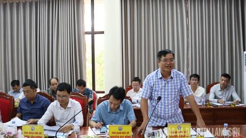 Thường trực Tỉnh ủy làm việc với Sở Xây dựng để đánh giá tình hình thực hiện nhiệm vụ năm 2024, 4 tháng đầu năm 2025 và các nhiệm vụ trọng tâm sau sáp nhập