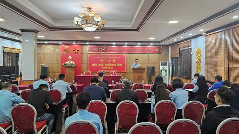 Ban Quản lý bảo trì công trình xây dựng tổ chức Hội nghị viên chức, người lao động năm 2026